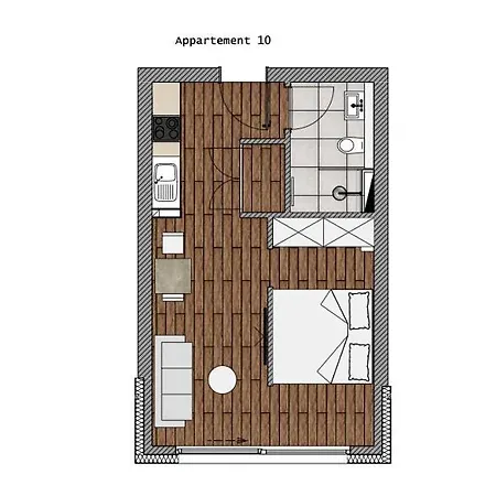 Sturmfrei 2 Appartement